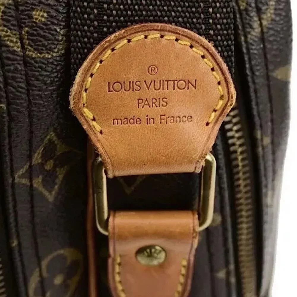LOUIS VUITTON Reporter Monogram Messenger Bag GM LV Dust Bag & COA Authentic